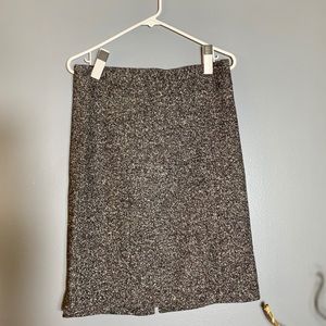 Banana Republic brown pencil skirt size 6